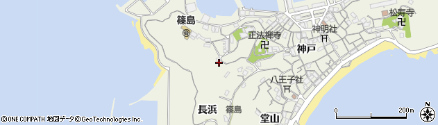 愛知県知多郡南知多町篠島照浜17周辺の地図