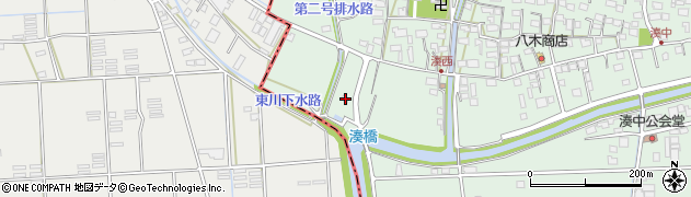 静岡県袋井市湊3764-13周辺の地図