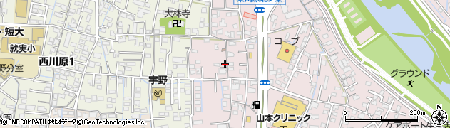 岡山県岡山市中区東川原89周辺の地図