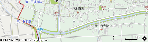 静岡県袋井市湊3728周辺の地図