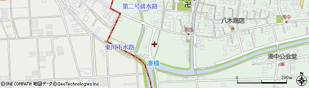 静岡県袋井市湊3762周辺の地図