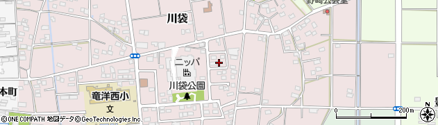 静岡県磐田市川袋1049周辺の地図