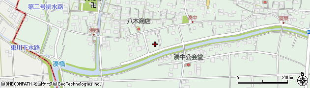 静岡県袋井市湊3702周辺の地図