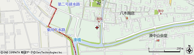静岡県袋井市湊3748周辺の地図