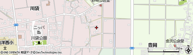 静岡県磐田市川袋1136周辺の地図