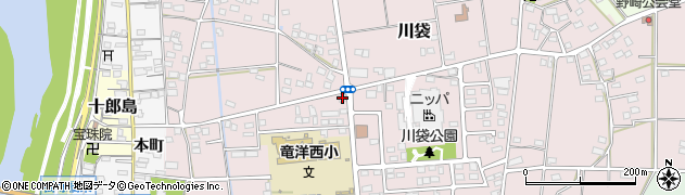 静岡県磐田市川袋1650周辺の地図