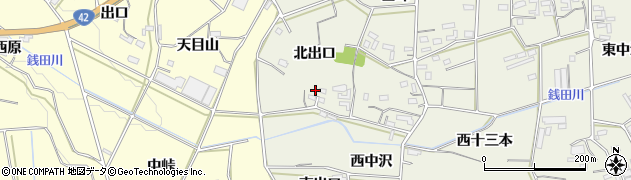 愛知県豊橋市小島町（北出口）周辺の地図