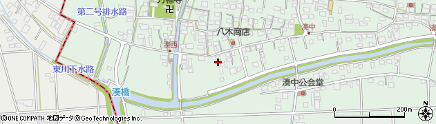 静岡県袋井市湊3727周辺の地図