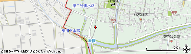 静岡県袋井市湊3761-3周辺の地図
