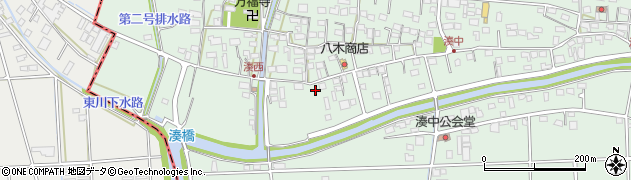 静岡県袋井市湊3731周辺の地図