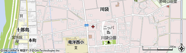 静岡県磐田市川袋1563周辺の地図