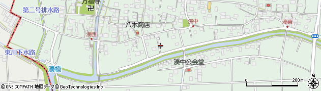 静岡県袋井市湊3696周辺の地図