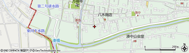 静岡県袋井市湊3733周辺の地図