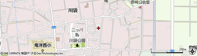 静岡県磐田市川袋1046周辺の地図