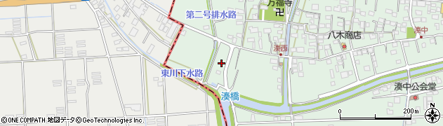 静岡県袋井市湊3768周辺の地図