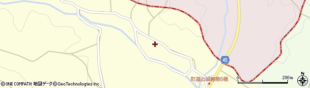 広島県世羅郡世羅町下津田128周辺の地図