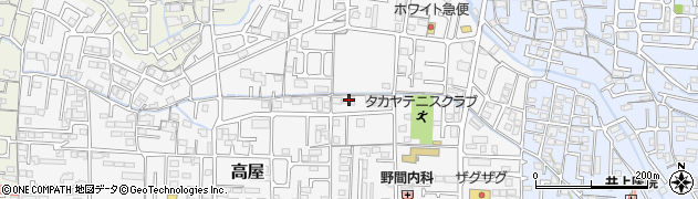 岡山県岡山市中区高屋207周辺の地図