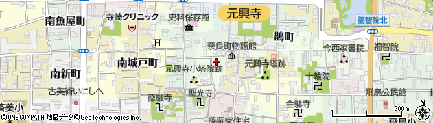 奈良町資料館周辺の地図