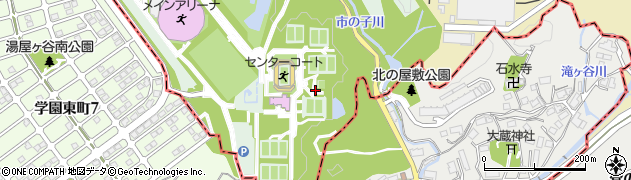 兵庫県神戸市須磨区緑台周辺の地図
