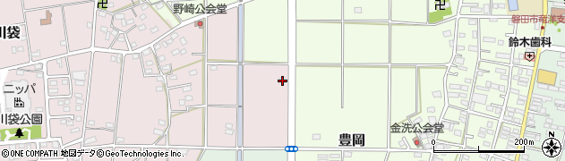 静岡県磐田市川袋1172周辺の地図