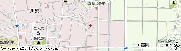 静岡県磐田市川袋1132周辺の地図