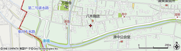 静岡県袋井市湊3721周辺の地図