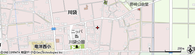 静岡県磐田市川袋1037周辺の地図