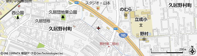 三重県津市久居野村町490周辺の地図