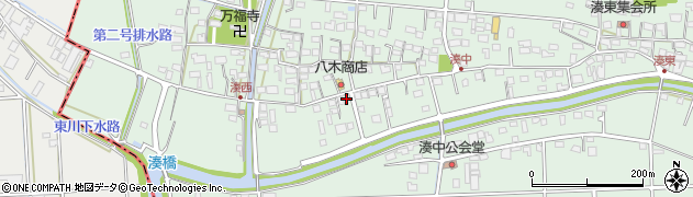 静岡県袋井市湊3714周辺の地図