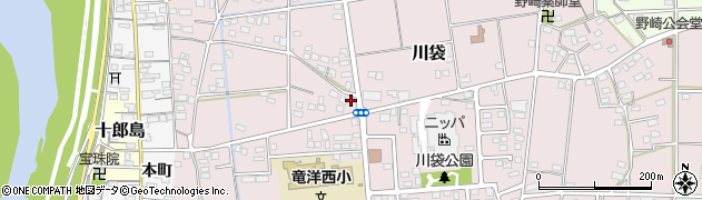 静岡県磐田市川袋1655周辺の地図