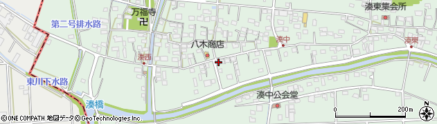 静岡県袋井市湊3710周辺の地図