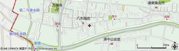 静岡県袋井市湊3706周辺の地図