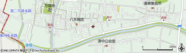 静岡県袋井市湊3692周辺の地図