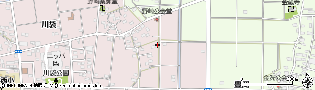 静岡県磐田市川袋1129周辺の地図