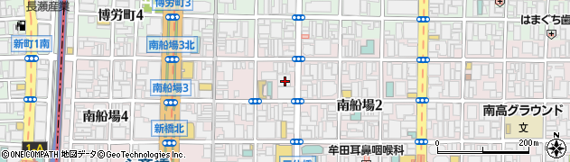 テノ　キッズルーム心斎橋周辺の地図