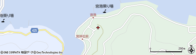 兵庫県姫路市家島町宮867周辺の地図