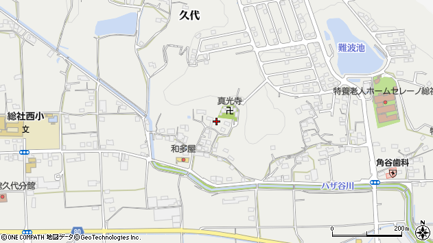 〒710-1201 岡山県総社市久代の地図