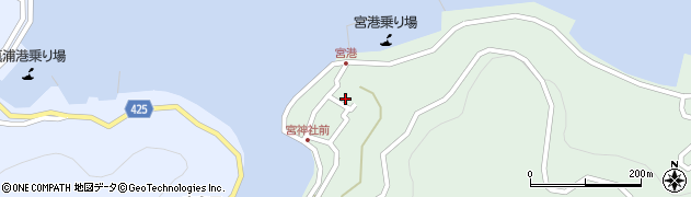 兵庫県姫路市家島町宮1007周辺の地図