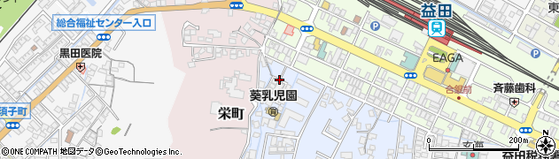島根県益田市赤城町6周辺の地図