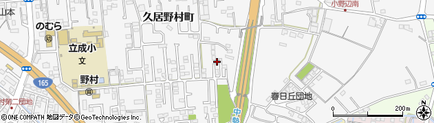 三重県津市久居野村町734周辺の地図