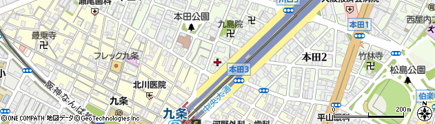 豆村自動車株式会社　本社周辺の地図
