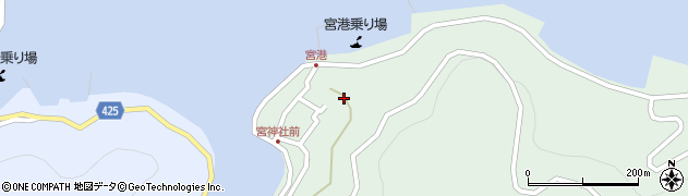 兵庫県姫路市家島町宮863周辺の地図