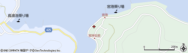 兵庫県姫路市家島町宮943周辺の地図