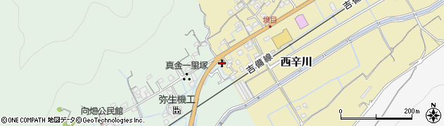 岡山県岡山市北区西辛川393周辺の地図