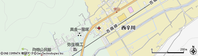 岡山県岡山市北区西辛川394周辺の地図
