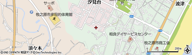 静岡県牧之原市汐見台11周辺の地図