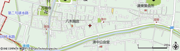 静岡県袋井市湊3690周辺の地図