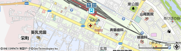 日本管財株式会社　益田事業所周辺の地図