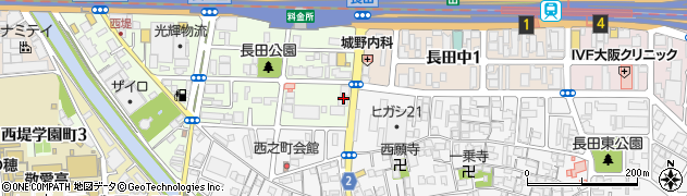 エニタイムフィットネス　長田西店周辺の地図