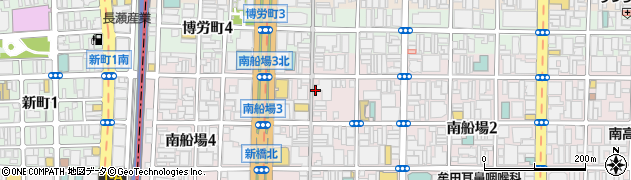 カラオケ JOYJOY ジョイジョイ 北心斎橋店周辺の地図